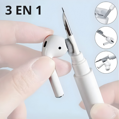 Limpiador de audiculares 3 en 1